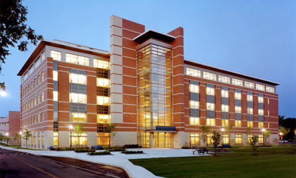 Center for Medical Sciences - structural steel services provided by Stone Bridge and Steel